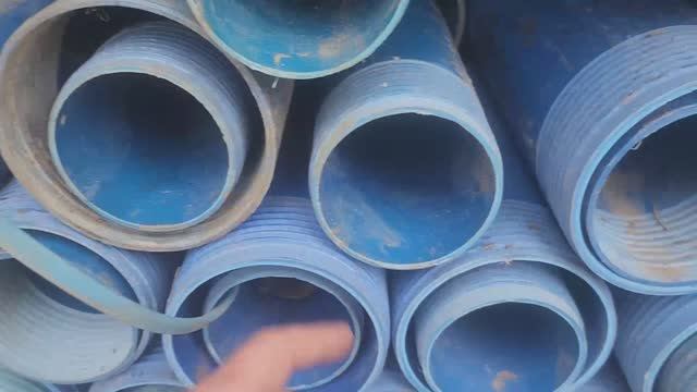 Новые обсадные трубы для скважин. Скважина на воду под ключ