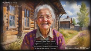 "Любовь к тебе как океан..." (2025) - в романтическом стиле (на мои слова).