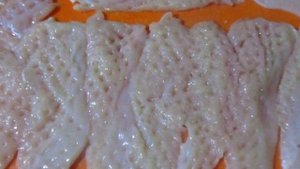 Рулетики из кабачков с яично-сырной начинкой