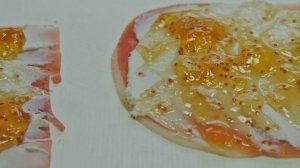 Рулетики из ветчины с сыром