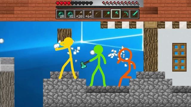 стикмены анимация (перезалив)