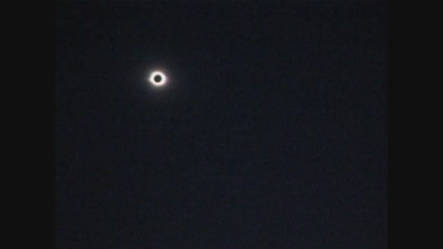 Полное солнечное затмение (Новосибирск, 01.08.2008).