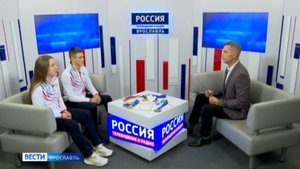 Победители чемпионата и первенства мира по всестилевому карате Эмилия Миронова и Никита Георгиевский