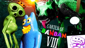 Сад БанБана 8 #4. Хреновый факир! Варзах. Спасение друга. Garten of BanBan 8. Horror. Ужассс!!!!!