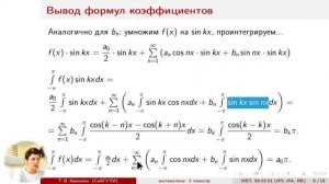 Ряд Фурье (Лекция 6, 2023)