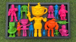 Моем игрушки: Тунг Тунг Сахур, Траллалеро Тралала, Балерина , Синьора Эспрессо, Чиклетейра