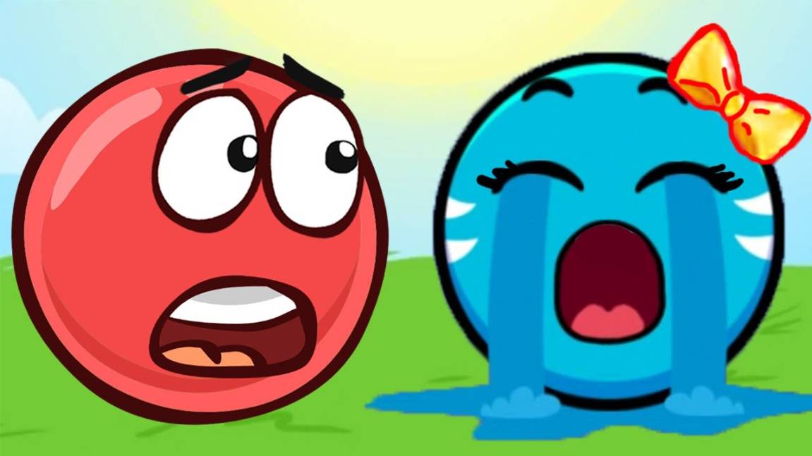 Новый КРАСНЫЙ ШАР, Красныш и Соня, мультик игра