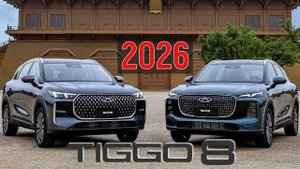 Два лица Chery Tiggo 8 второго поколения: агрессия или сдержанность?