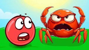 Новый КРАСНЫЙ ШАР, Красныш спасает деревню красных шариков, мультик игра