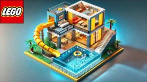 Бассейн LEGO переполнился — Почему отказала система горок!