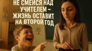 🥇 Смешной учитель — первый шаг к глупому ученику