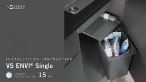 Установка мусорной системы VS ENVI Single