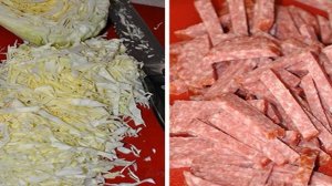 Салат из капусты свежей