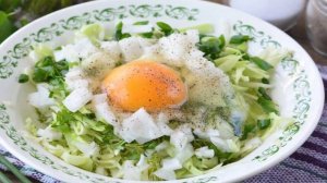 Оладьи из молодой капусты