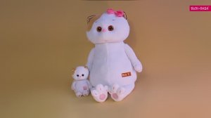 LK53-01 Кошечка Ли-Ли с бархатным бантом