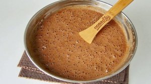 Пышный шоколадный бисквит