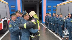 Огнеборцы МЧС Ставрополья попрощались с боевым товарищем