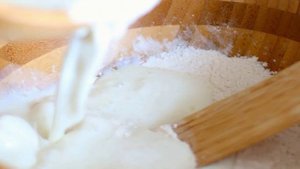 Панкейки на молоке на дрожжах