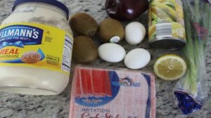 Салат из киви
