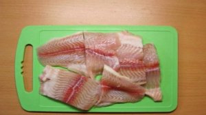 Пангасиус на сковороде