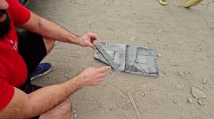 Производство и тестирование тротуарной плитки в Гранит памяти