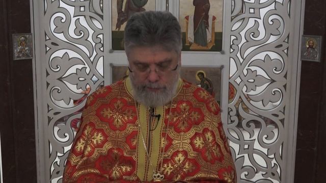Слово перед причастием протоиерея Григория Григорьева 15 октября 2025г. смотреть онлайн