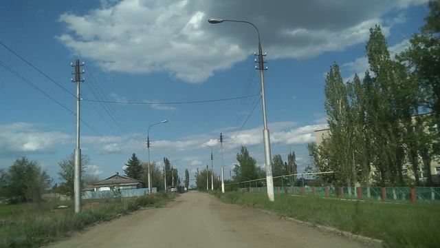 Проездом через посёлок Колос, Марксовский район.