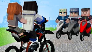 ПОДВЁЗ ДЕВУШКУ НА ПИТБАЙКЕ, но СКУТЕРИСТЫ УСТРОИЛИ ЗАСАДУ! | Жизнь Пети 4 серия