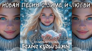 Волшебная тетрадь. "Белые кудри зимы". Новая песня о зиме, любви и нежности. Песня про Зиму.