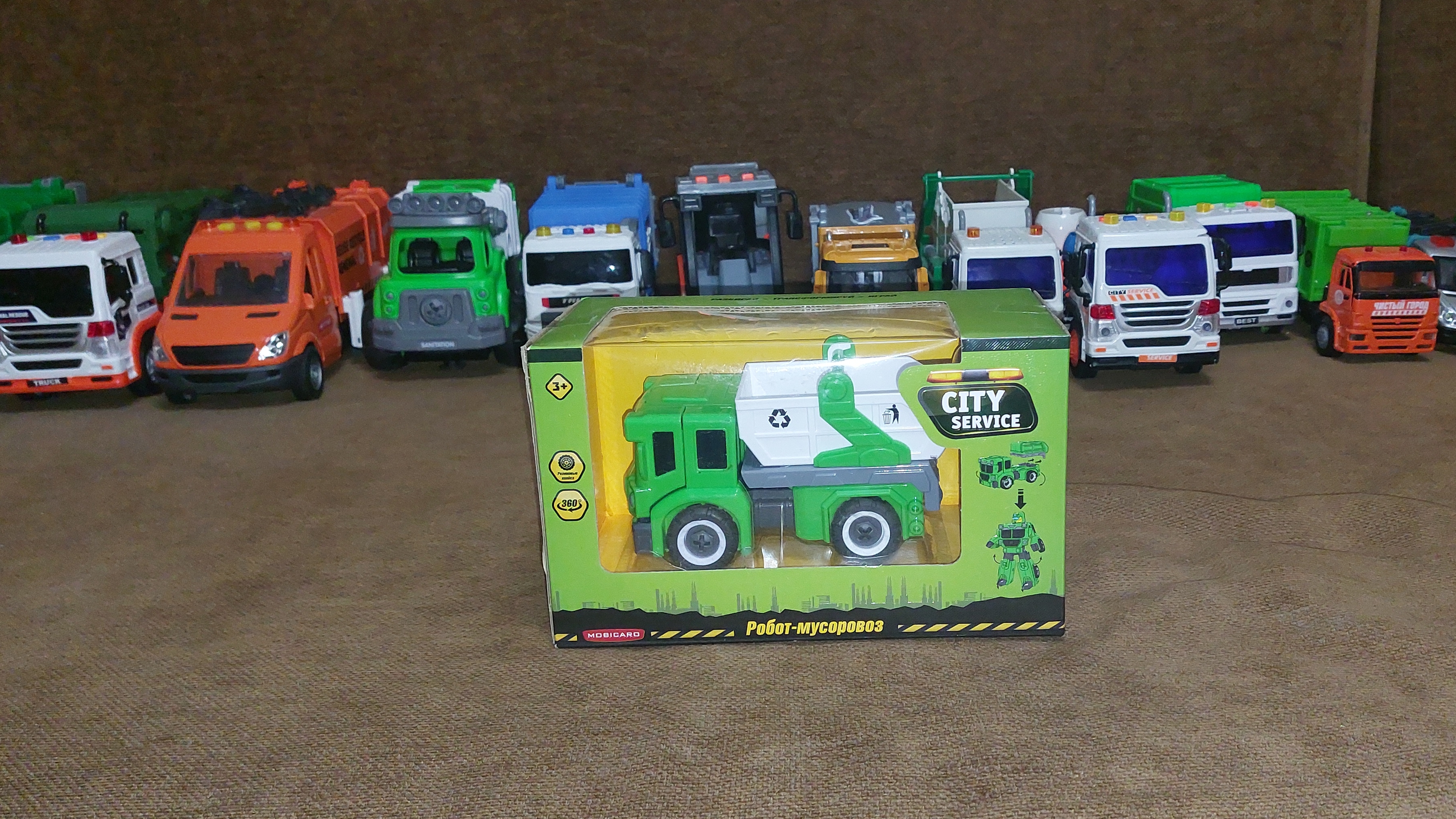 Пополнение коллекции мусоровозов