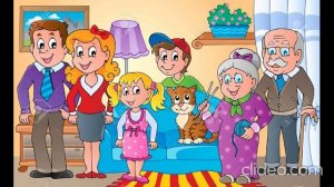 "Моя СЕМЬЯ" - Коллективное творчество внучки RQ3P и при участии Sparky (RW3AH)2025 (c)