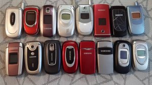 Телефоны Samsung которыми мы пользовались 20 лет назад