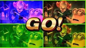 Клоун против миньона