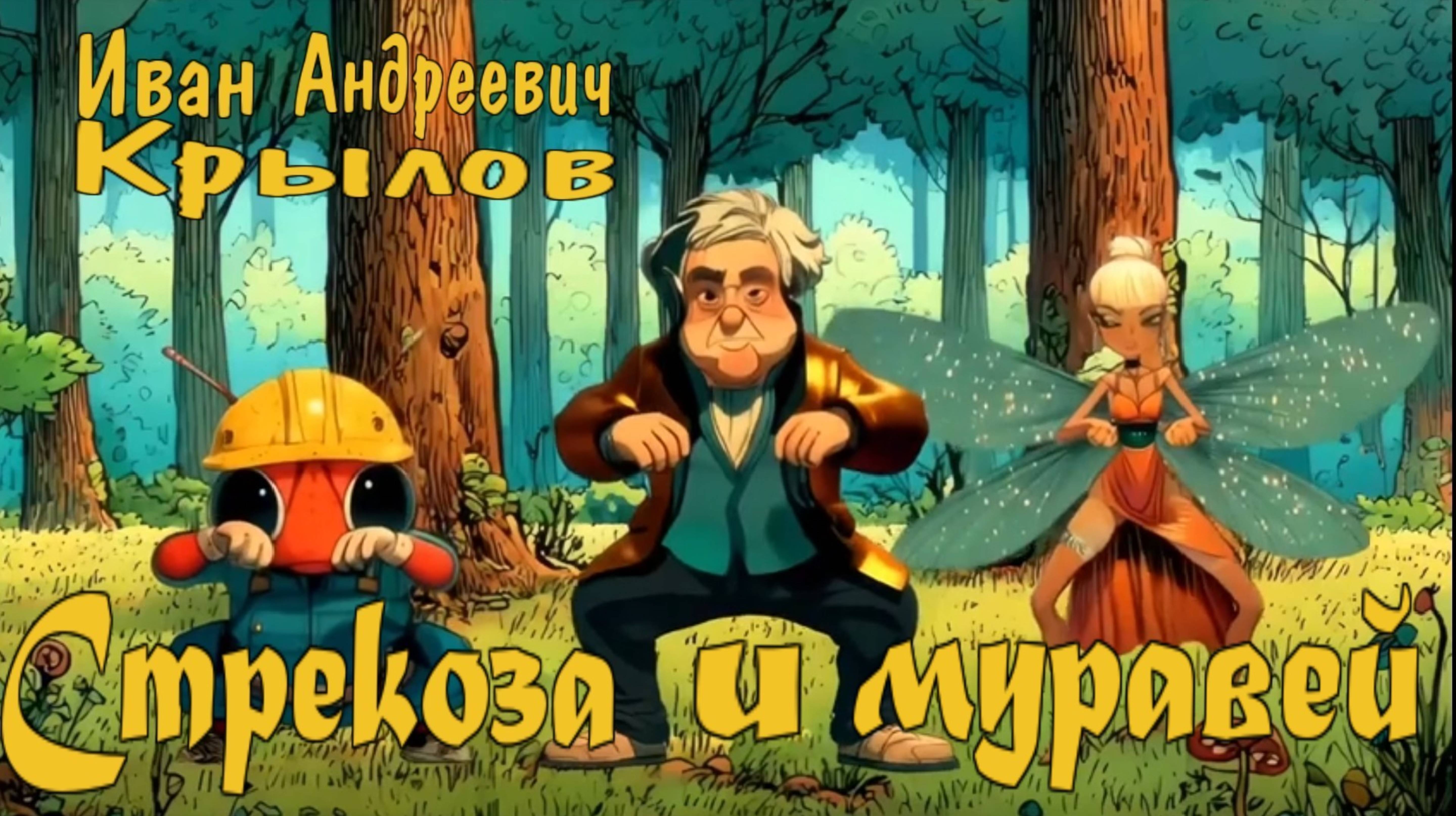 И.А. Крылов – Стрекоза и Муравей