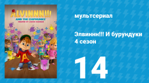 Элвиннн!!! И бурундуки 4 сезон 14 серия (мультсериал, 2019)