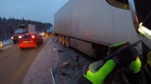 Смертельное ДТП на трассе / Fatal accident on the highway