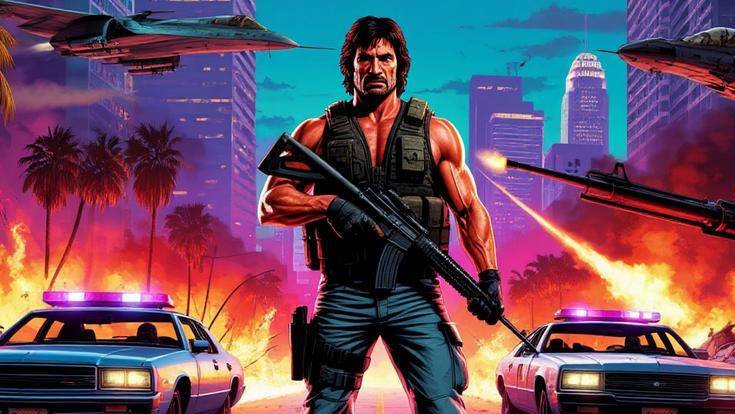 Мой мод - суперпулемёт GTA Vice City Nextgen Edition 112