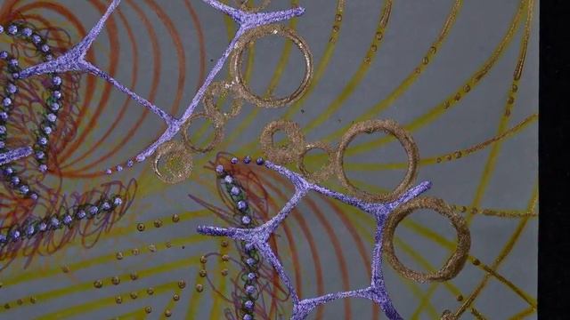 dreamina-2025-07-05-3914-Кружево, гипюр из проволоки, радужных пе...