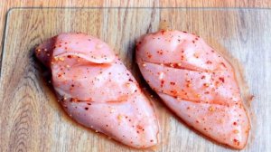 Куриная грудка с персиками