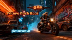 Future Rush Beat | Неоновая гонка с AI-девушкой сквозь город будущего 💫