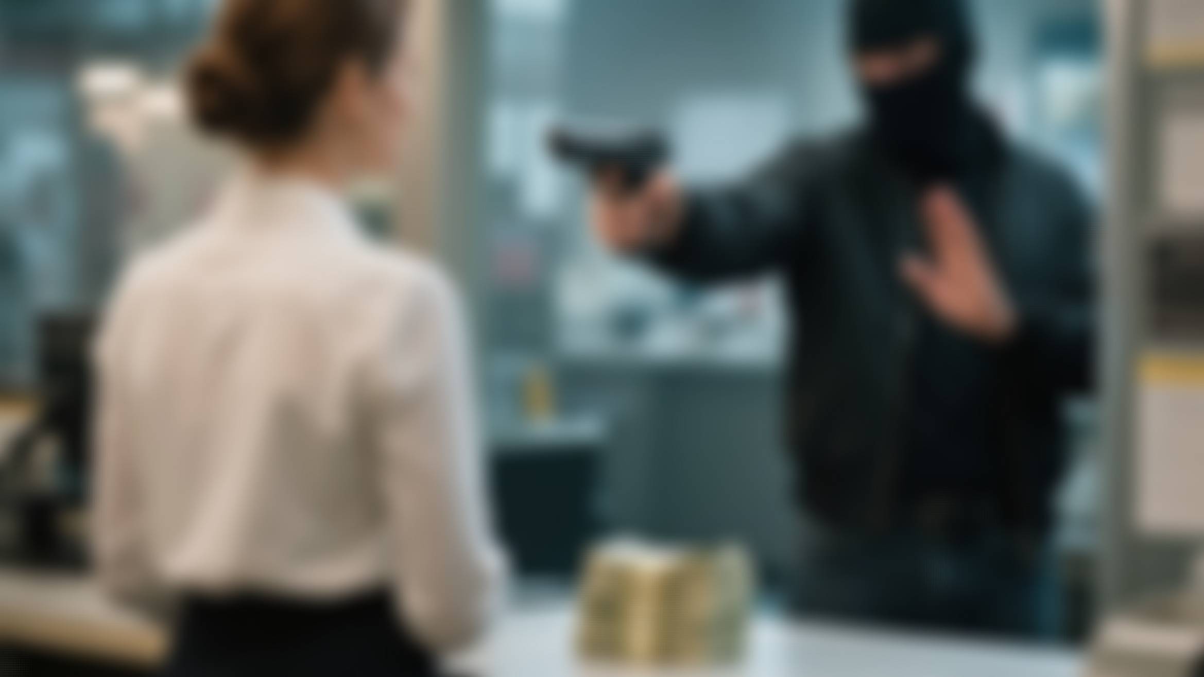 В банке Новокузнецка налетчик потребовал ровно 100 тысяч и не стал брать больше смотреть онлайн