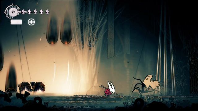 Hollow Knight Silksong - 07 Widow boss fight/Вдова сражение с боссом