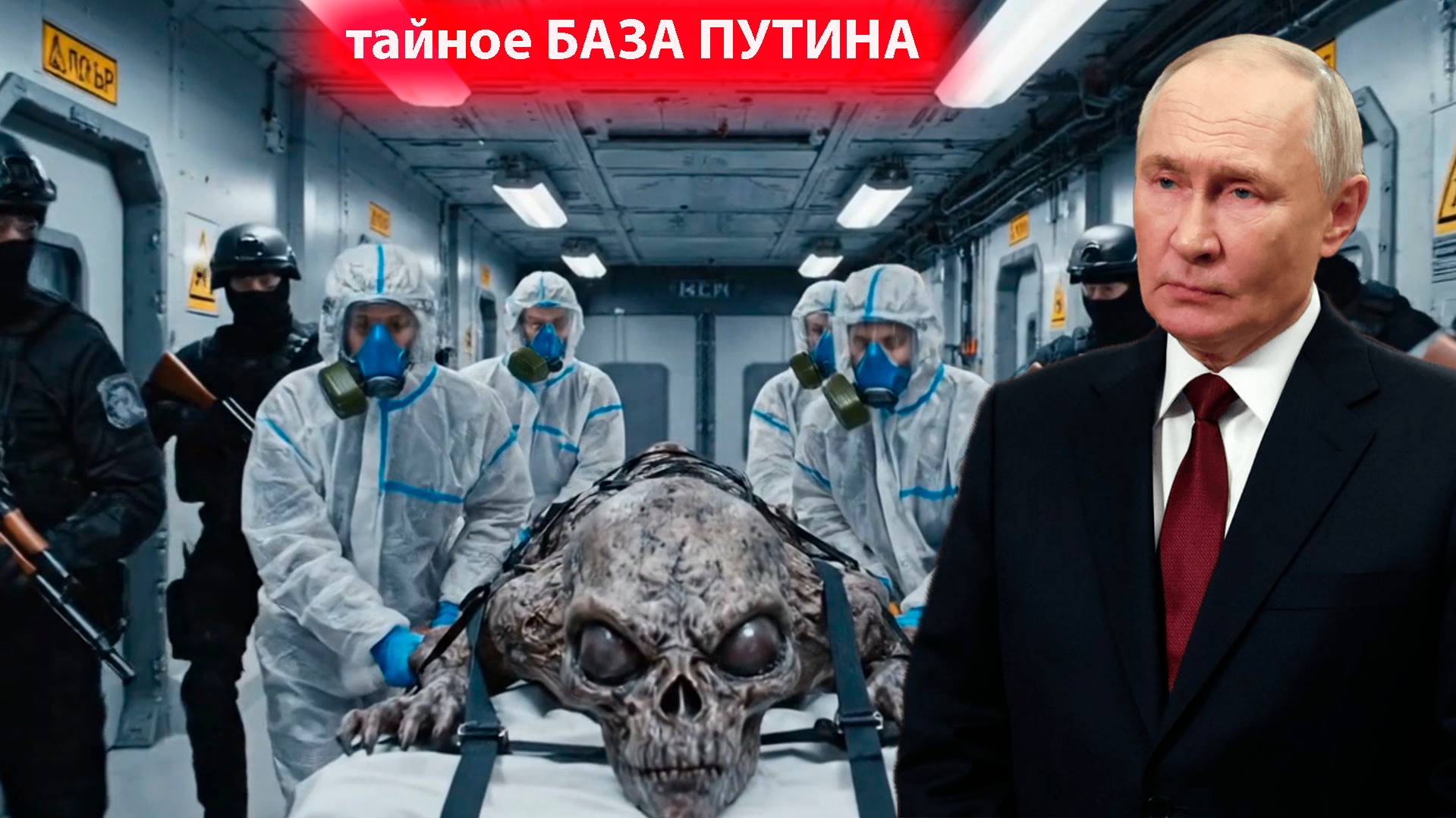 ЧТО скрывает на Базе Путин Инопланетянена