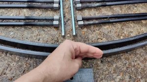 2390 Комплект усиления задних рессор для КАМАЗ Компас 5 ( плюс 2 тонны)