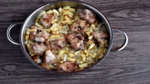 Рагу из курицы и тыквы