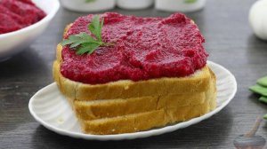 Добавьте цвета вашему дню. СВЕКОЛЬНАЯ НАМАЗКА С ЯБЛОКАМИ