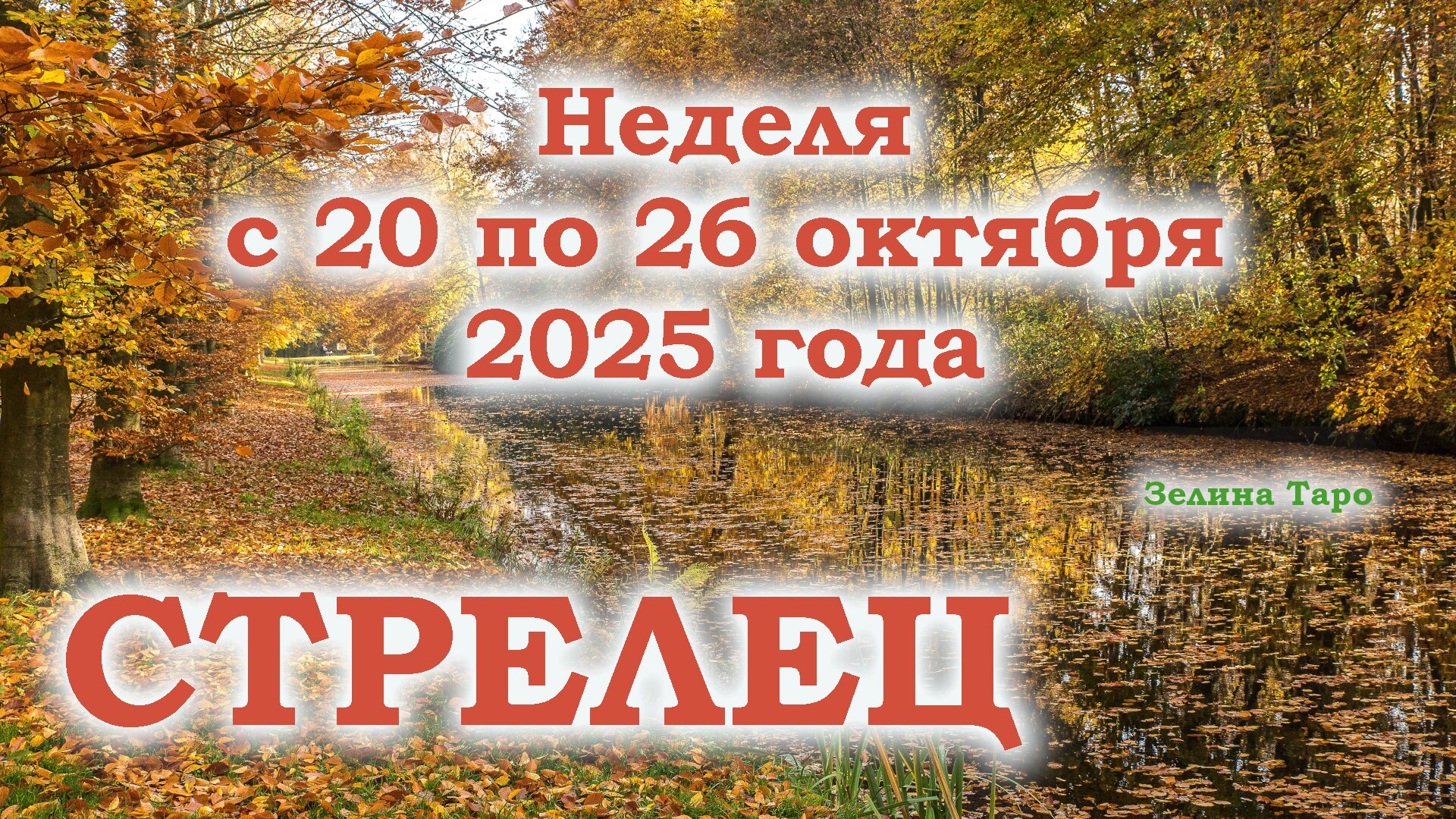 СТРЕЛЕЦ | ТАРО прогноз на неделю с 20 по 26 октября 2025 года