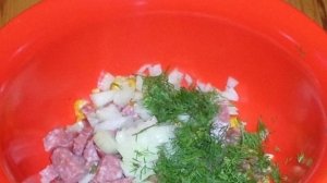 Салат из корейской моркови