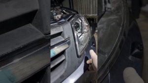 Установка факультативного омывателя фар для Лада Гранта