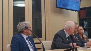 Луис Карлос Престес-Младший. Презентация книги Марии Престес "Мой компаньеро" в Мосгордуме